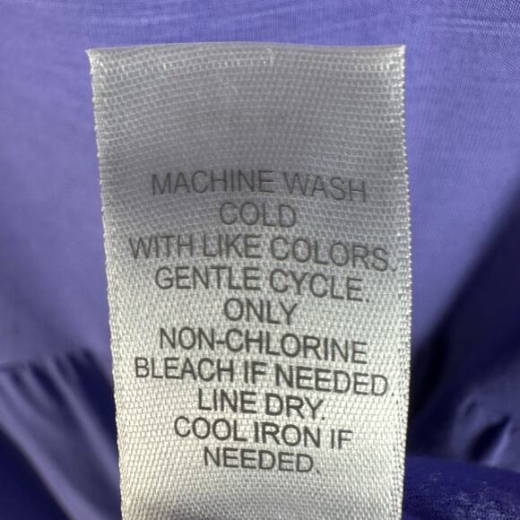 J Jill Dress Womens Med Purple Stretch Pockets Short Sleeve Beach Vacation Boho - Picture 10 of 14